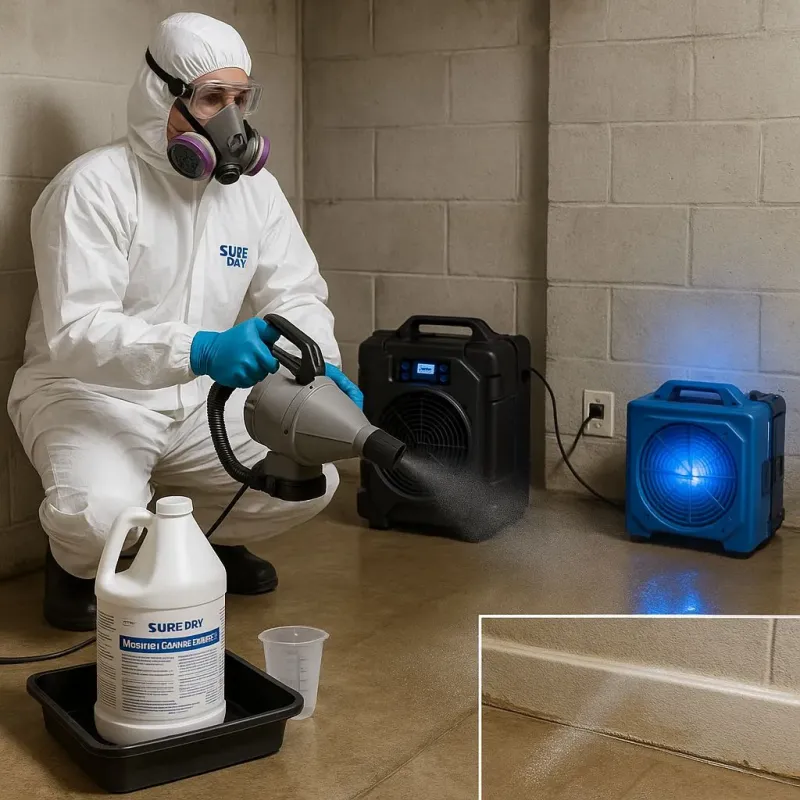 Sanitization and Odor Removal process in Salamanca, NY